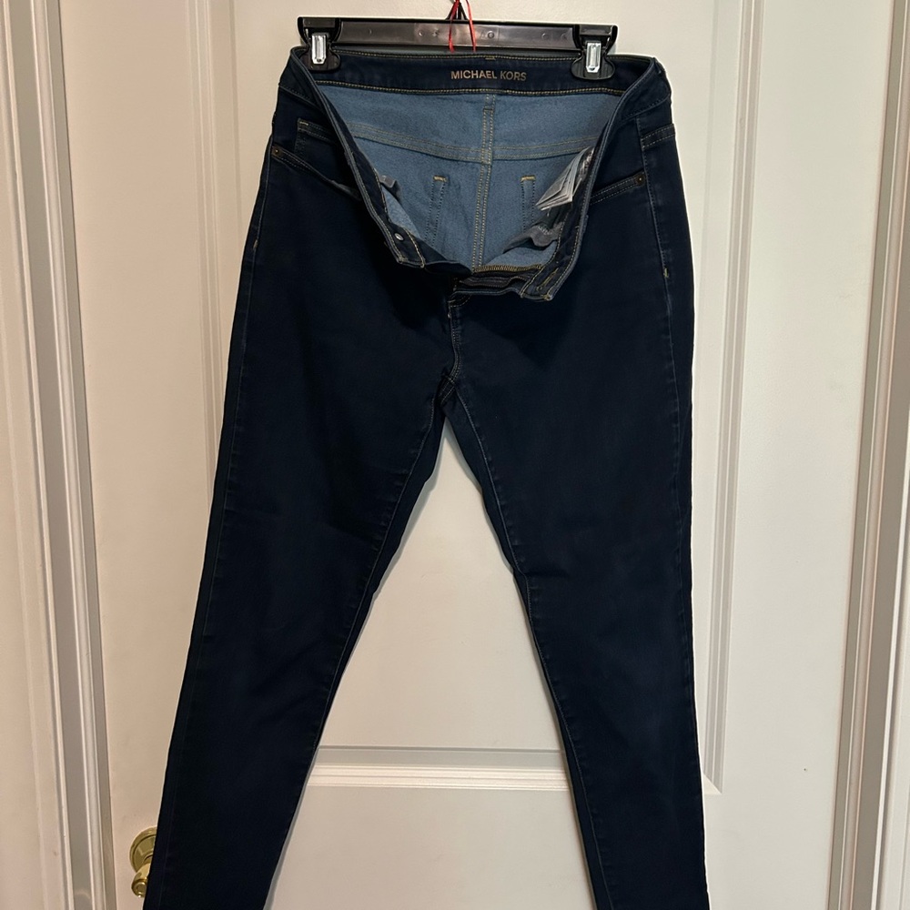 Michael Kors Navy Skinny Jeans